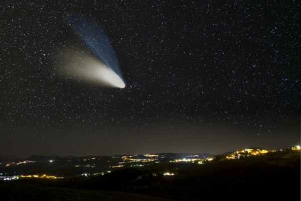 Meteorer – et undervisningsmateriale til naturteknologi mellemtrin