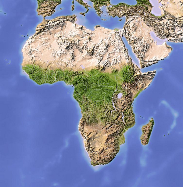 Afrika – et undervisningsmateriale til naturteknologi mellemtrin